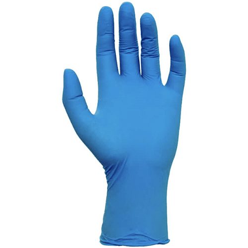 Aurelia Robust Plus Blue Nitrile Gloves 5 mil 100/Box Medium UVan