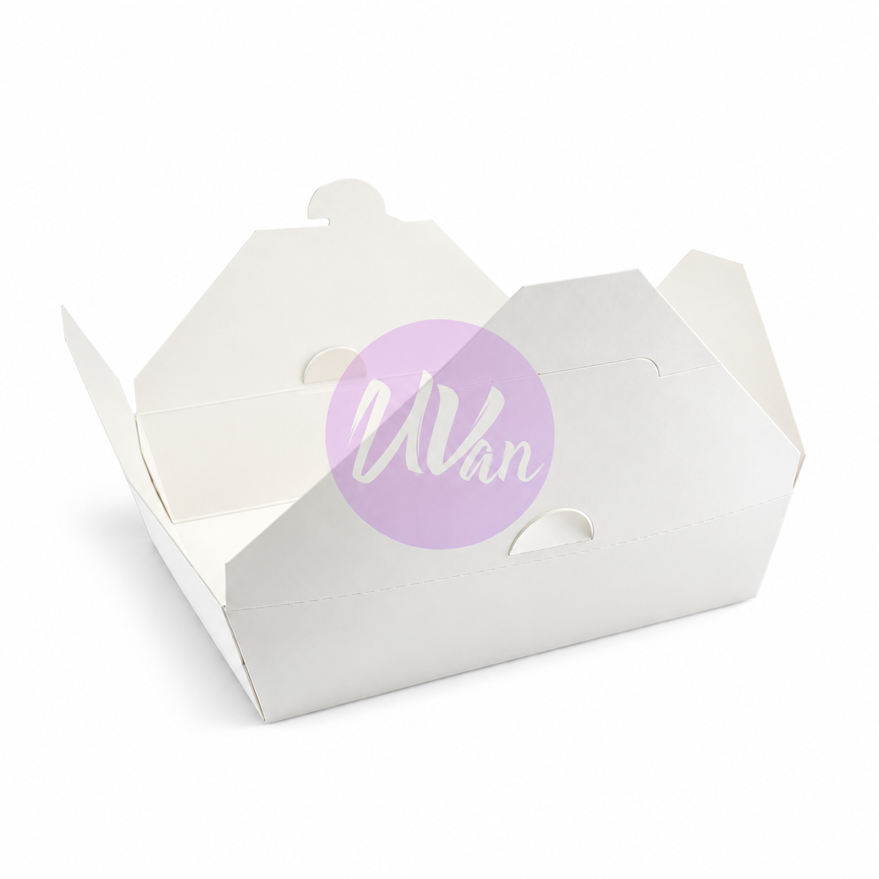 #3 #3 66oz Paper Take-Out Box with Hole