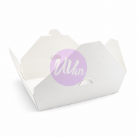 #2 54oz Paper Take-Out Box with Hole