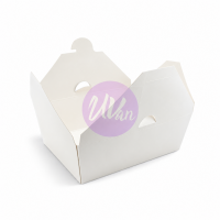 #4 96oz Paper Take-Out Box with Hole