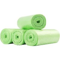 compostable garbage bag green